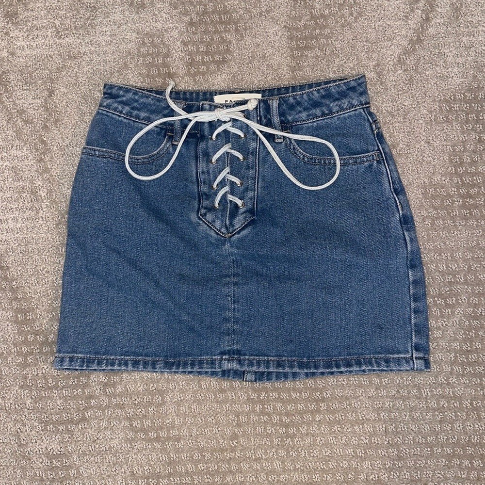 PacSun tie-up Jean‎ Skirt